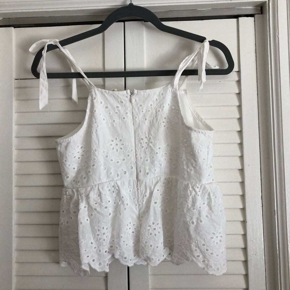 White Tank Top - Picture 4 of 4